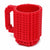 Creative DIY Build-on Brick Mug Lego Style Puzzle Mugs, Building Blocks Coffee Mug