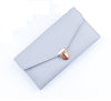 Women 's Long Section of Solid Color Fashion Wallet Female Hand Bags