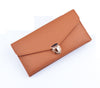 Women 's Long Section of Solid Color Fashion Wallet Female Hand Bags