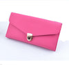 Women 's Long Section of Solid Color Fashion Wallet Female Hand Bags